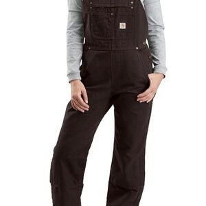 Women's Brown Overalls